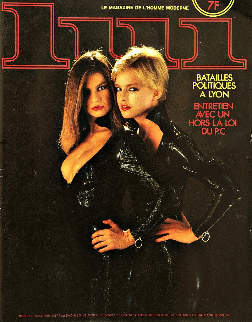 Обложка Lui Magazine #168, январь 1978 год