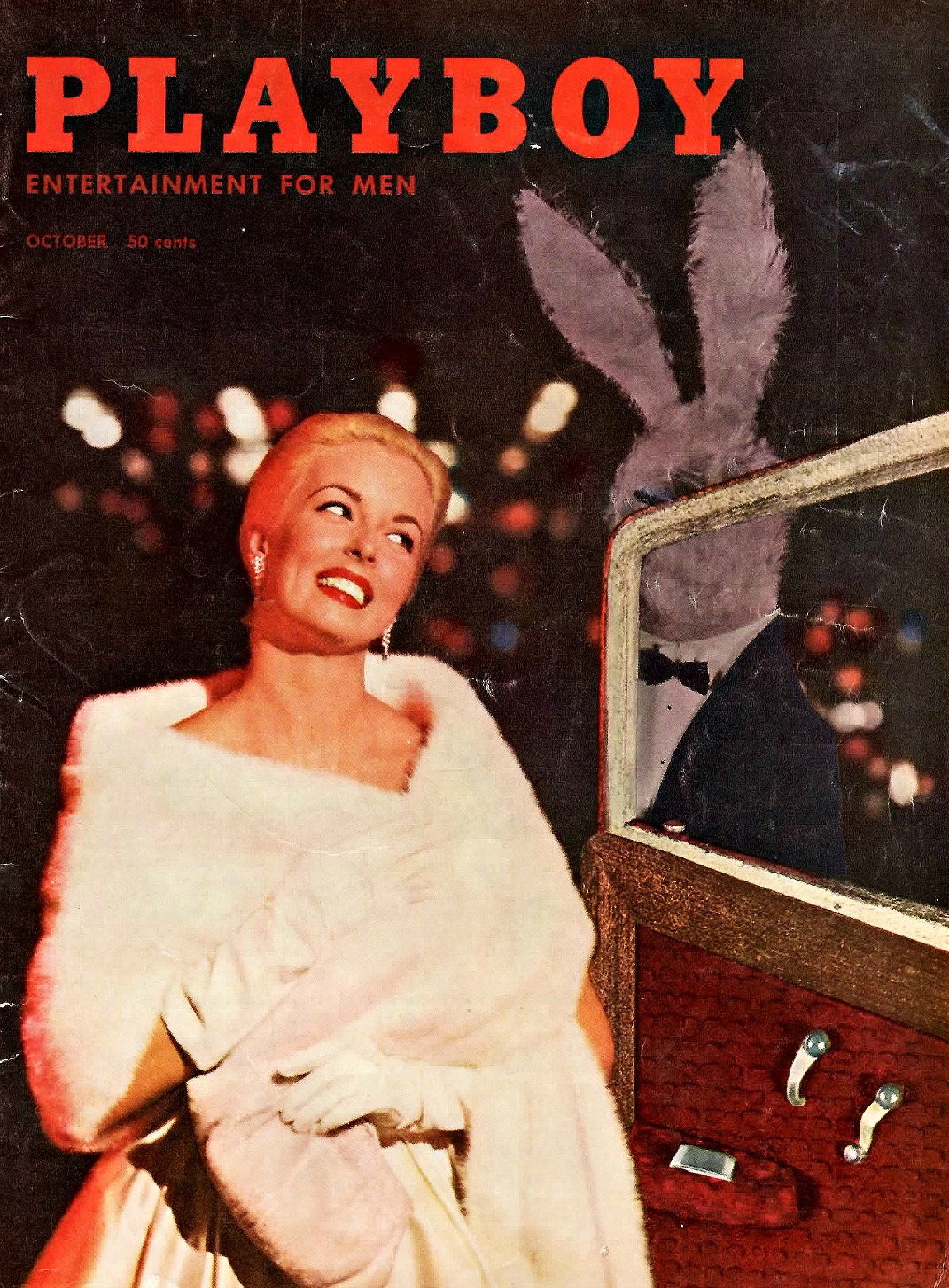 Обложка Playboy, октябрь 1957