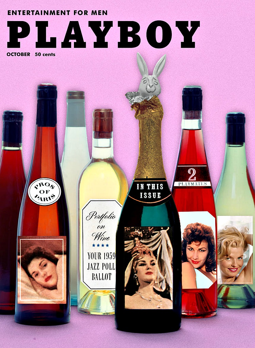 Обложка Playboy, октябрь 1958