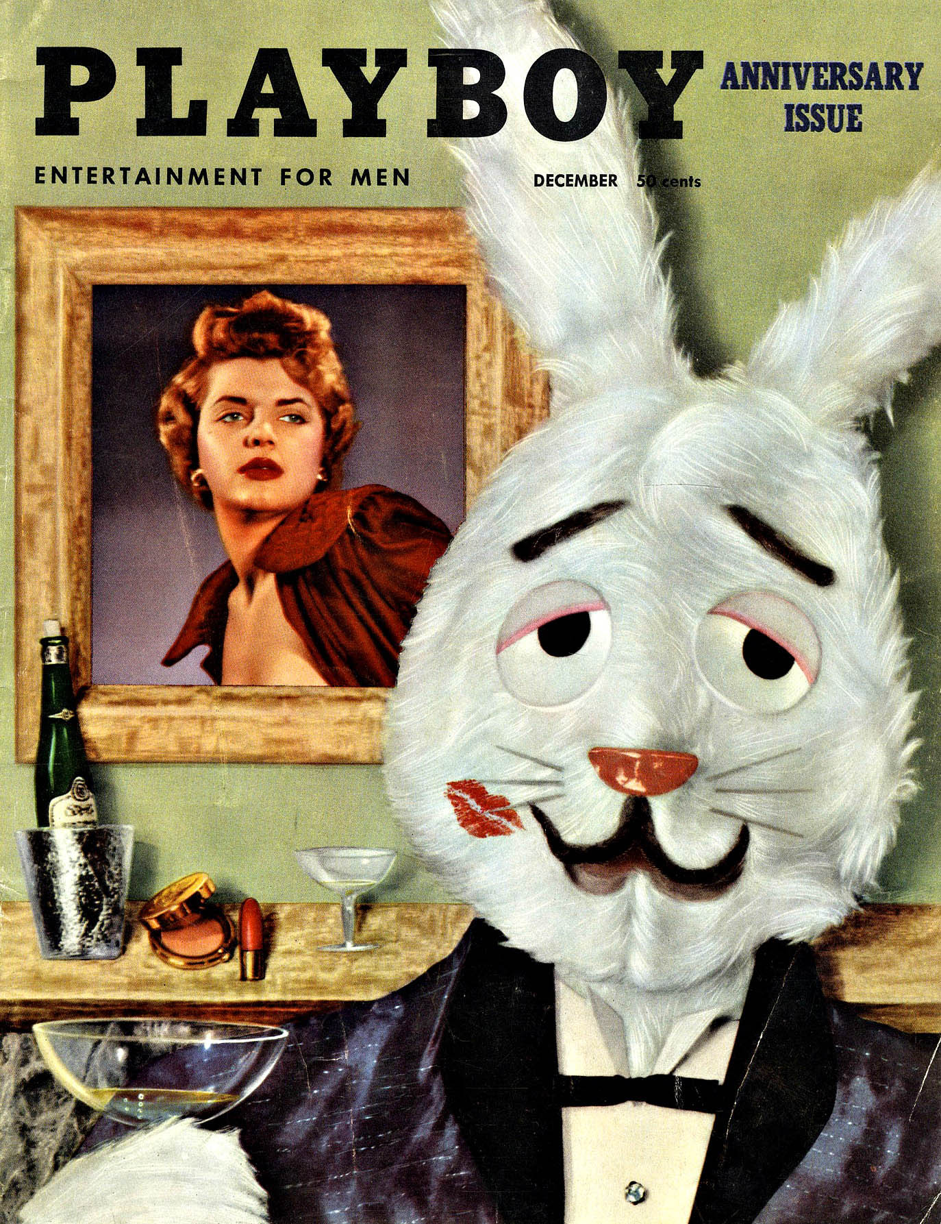 Обложка Playboy, декабрь 1954
