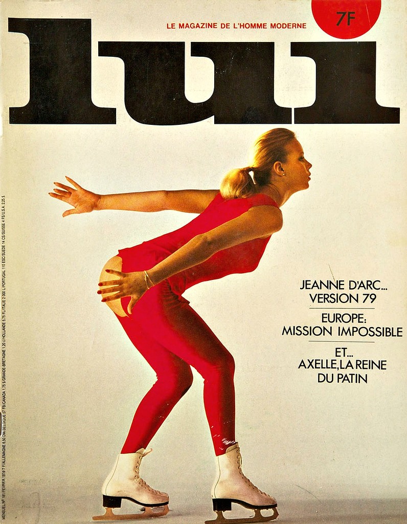 Обложка Lui Magazine #180, январь 1979 год