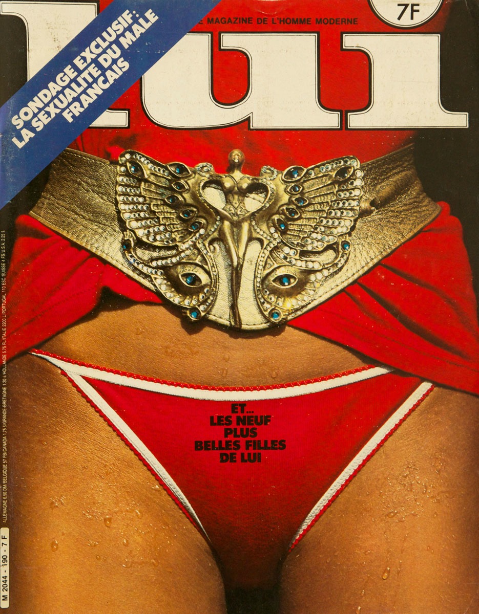 Обложка Lui Magazine #190, ноябрь 1979 год