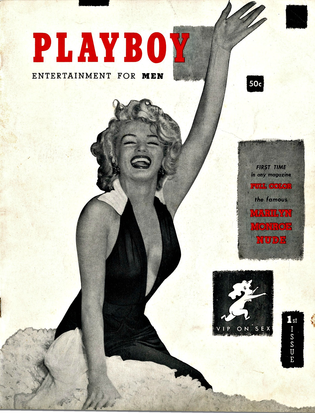 Обложка Playboy #1, декабрь 1953