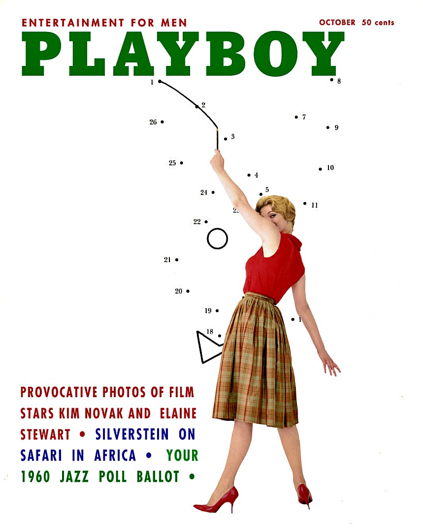 Обложка Playboy, октябрь 1959
