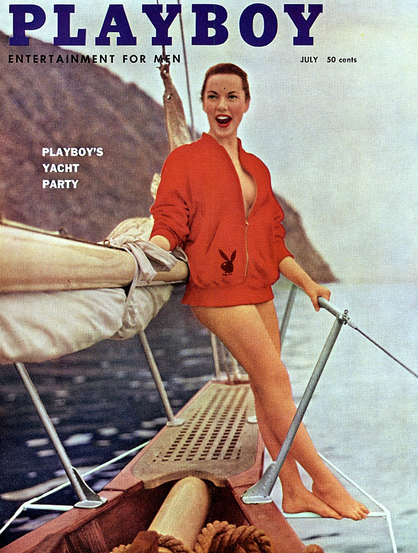 Обложка Playboy, июль 1957