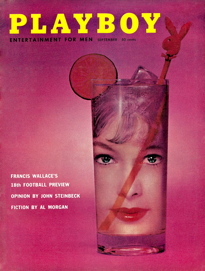 Обложка Playboy, сентябрь 1957