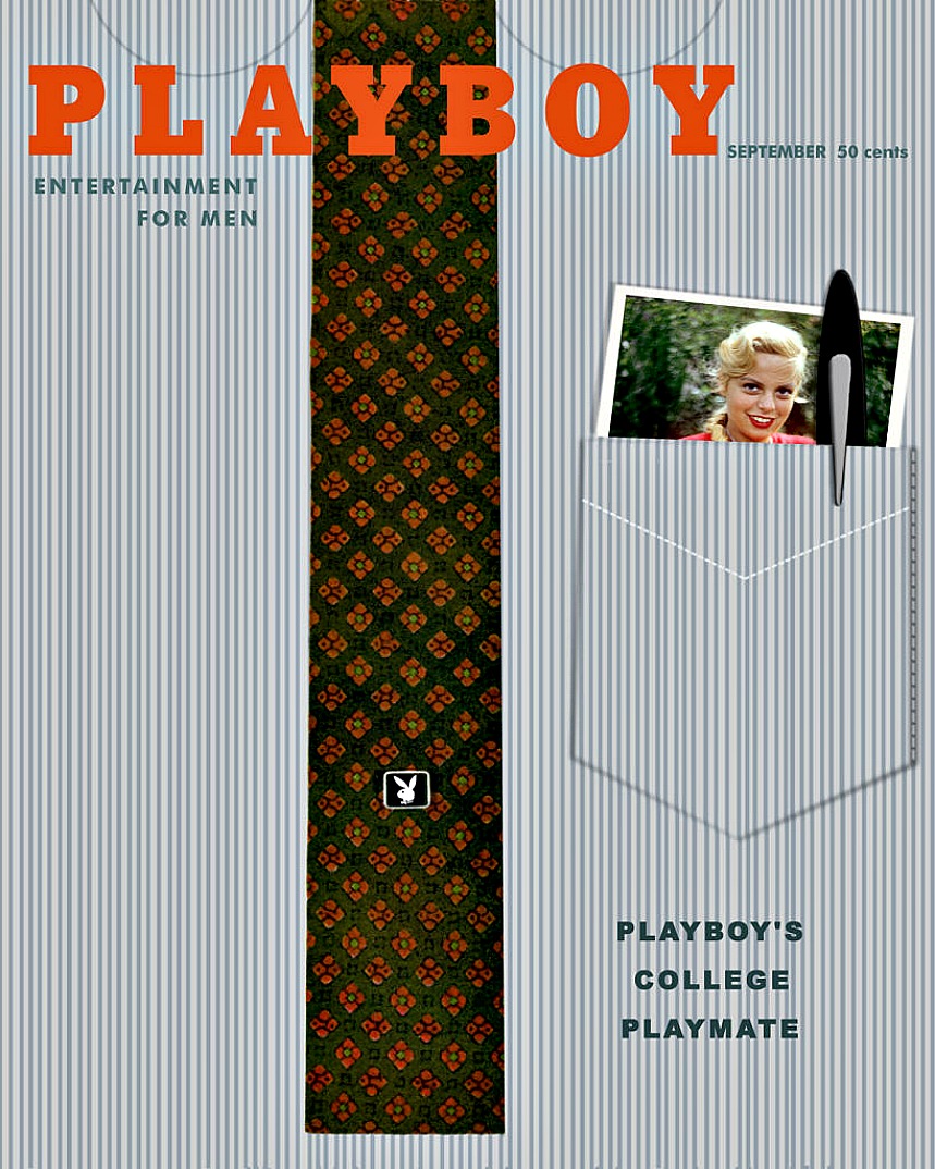 Обложка Playboy, сентябрь 1958