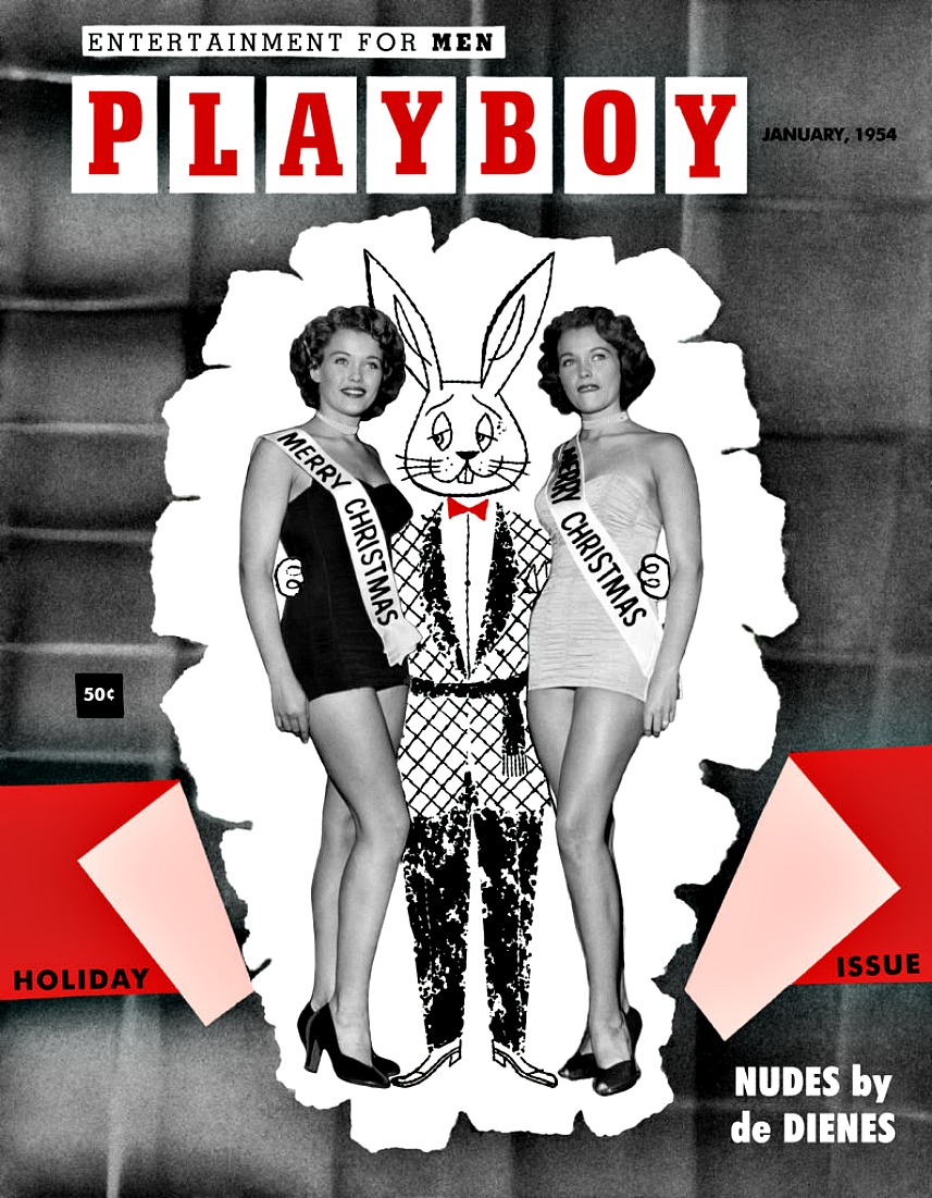 Обложка Playboy, январь 1954
